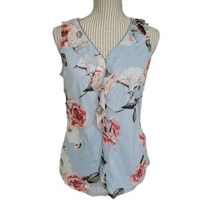 Cleo Floral Sleeveless Blouse small